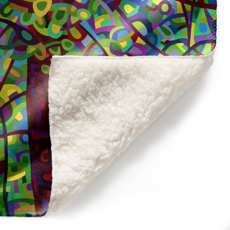  Couverture kaléidoscope, 51 po x 60 po