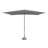 2.4mx3m Crank and Tilt Rectangular Parasol Grey Powder Coated Pole (38mm Pole, 8 Ribs) This parasol is made using Polyester Fabric which has a Weather-Proof Coating & UPF Sun Protection Level 50-2135400231