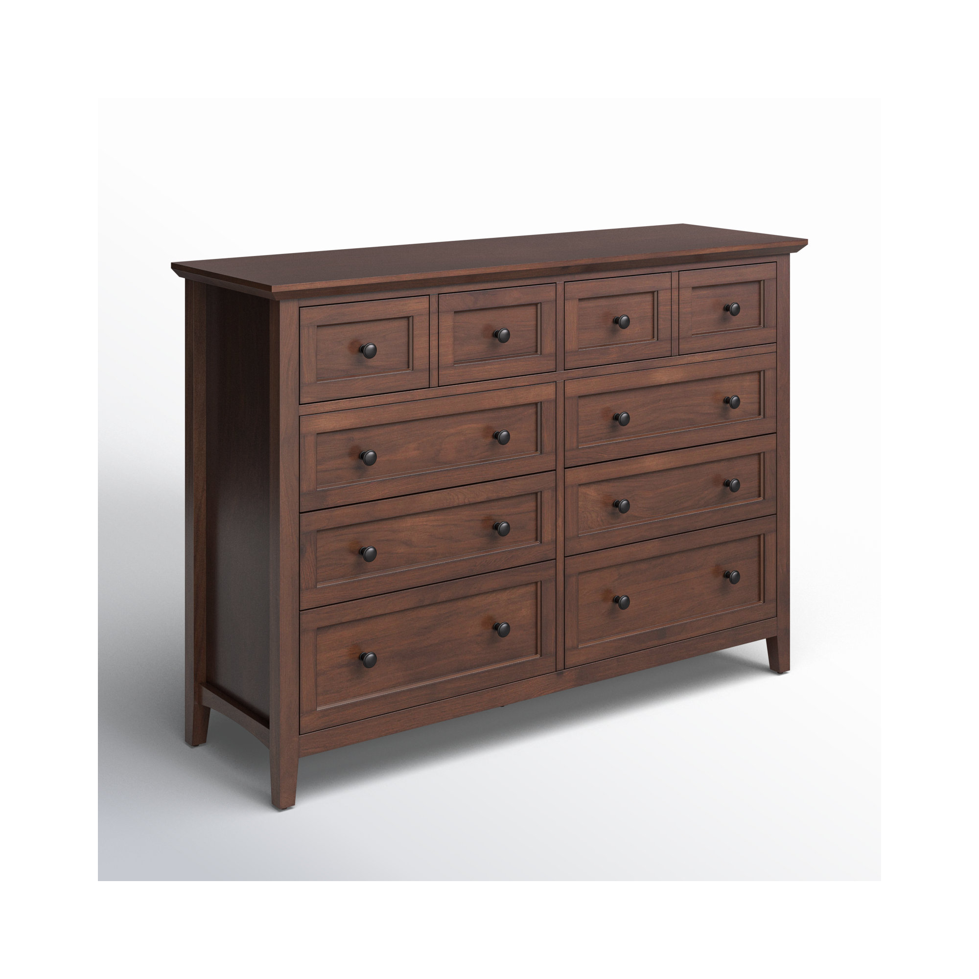 Renee 8 - Drawer Dresser, Dark Mocha