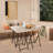 TV Trays for Eating Set of 4 with Stand,Folding TV/Snack Tray Table Set