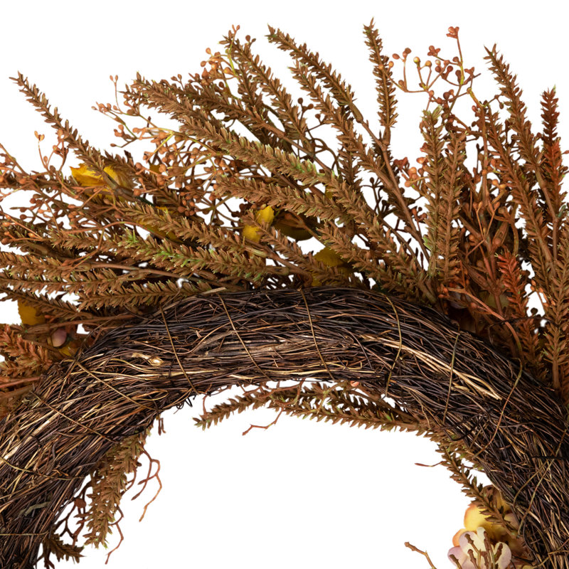Couronne artificielle brune 32 po
