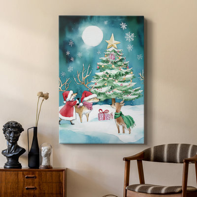 Christmas Holiday Art DCCLXIV -Custom Wrapped Gallery Cavas