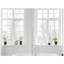 Miroir de salle de bain mural double Homcom