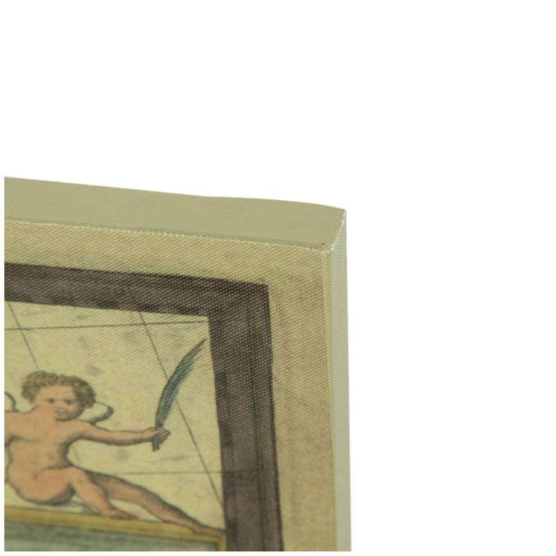 Multicolore, art mural rectangulaire sur toile S / 3