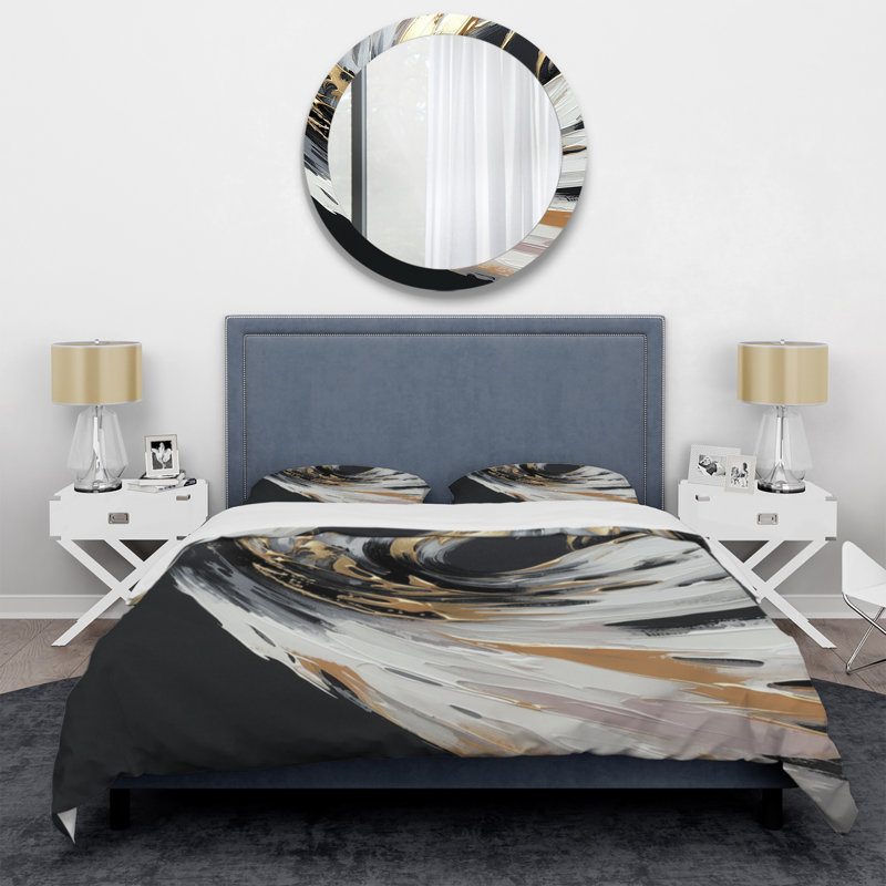 Ensemble de housse de couette en microfibre / polyester Golden River Wildness