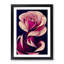 Kinmundy Rose Flower Art Deco - Picture Frame Print-71256393-71256397