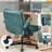 Modern Teddy Cross legged  Office Chair With Flip&Up Down Adjustable Armrests-1131246022