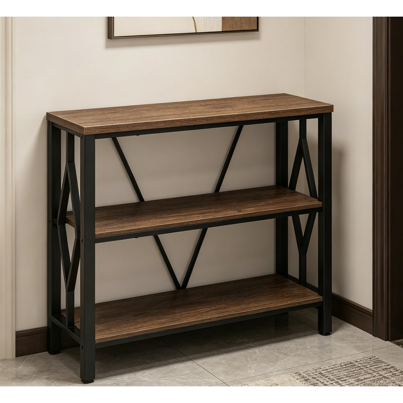 Tables de vestibule robustes Rustic, Brun rustique