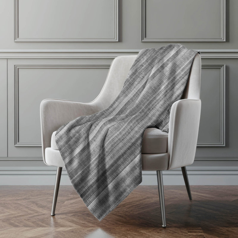 Jeté en sherpa Addison, Gris