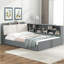 Lit plateforme avec rangement en bois-2010014330