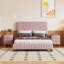 Ensemble de chambre à coucher 3 pièces avec lit double tapissier Candleick-1906557811