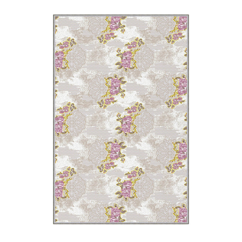 Premium Hall Carpet – 3.3 x 9.8 ft, 100% Polyester, 0.3 in Pile Height | Antibacterial, Non-Slip Underside, Machine Washable | 3D Digital Print Design, Durable & Easy to Clean, Ideal for Home Decor