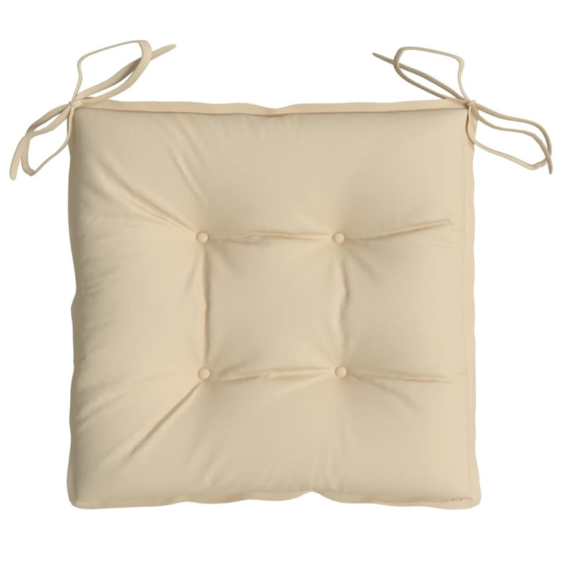 Outdoor Seat Cushion, 2.8" H x 15.7" W x 15.7" D, Beige