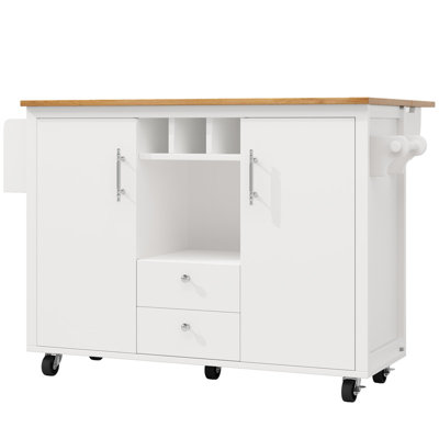 120 cm W Kitchen Island with Top