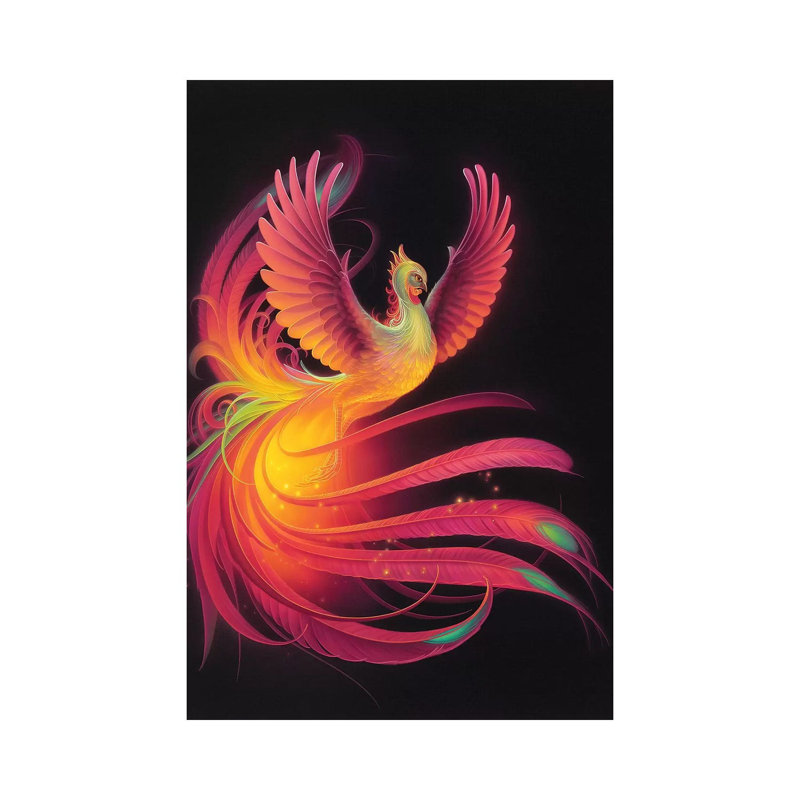 Phoenix by Kirk Reinert - Wrapped Canvas Print, 20.32 cm H x 30.48 cm W