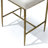 Lalia Hammered Forged Steel Upholstered Counter Height Solid Back Chair-1698230739