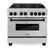 ZLINE Autograph 36" Legacy Dual Fuel Range w/ 6 Burners