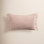 Sharron Tassels Linen Lumbar Throw Pillow