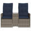 130cm Wide Patio Sofa with Cushions