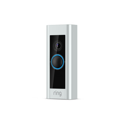 Satin Nickel Push Button Doorbell