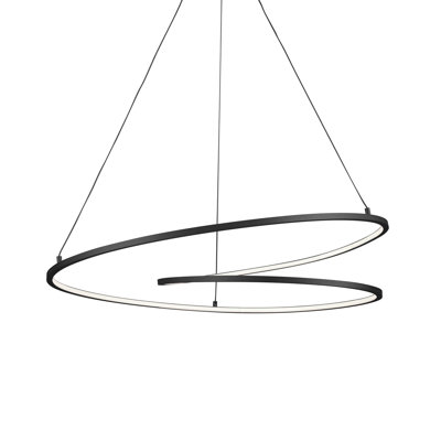 Twist 1 - Light LED Unique/Statement Pendant