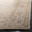 Tapis oriental ivoire en laine et viscose noué à la main Kline Kline-152256712