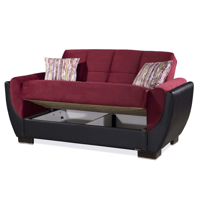 Causeuse convertible avec rangement PrimeNest SkyHaven Collection
