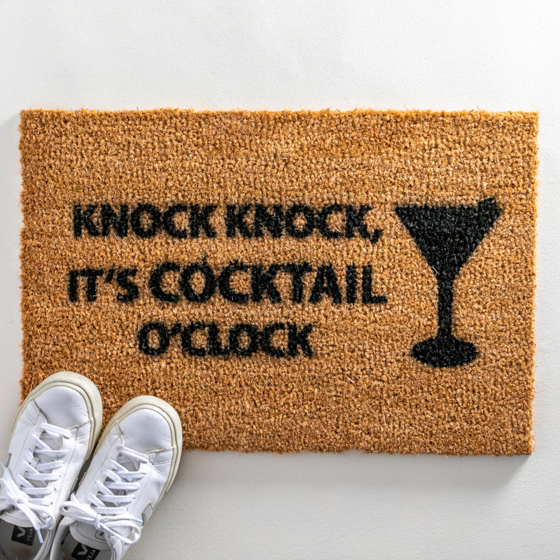 Pabon Non-Slip Outdoor Doormat
