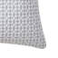 Coussin décoratif brodé 16 po x 24 po Puff 