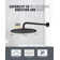 9-Spray 12 In. Dual Shower Head And Handheld Shower Head Wall Mounted With 1.8 GPM In Matte Black