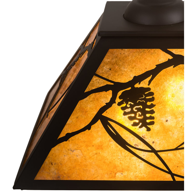 Luminaire suspendu géométrique 2 lumières simple Wynsum