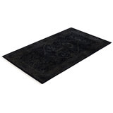 Huckstep One-of-a-Kind Rectangle 3'2" X 5'3" Wool Area Rug Black