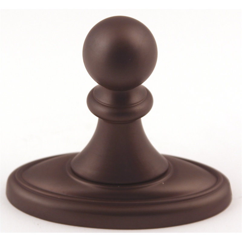 Single Robe Hook, Chocolate Bronze