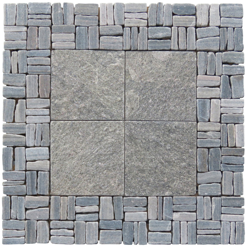 Carreau de mosaïque mural Quartzite Grand Central