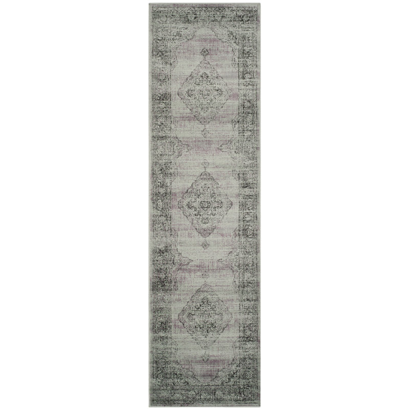 Tapis oriental performance rétro, Tapis de couloir 2 pi 2 po x 6 pi