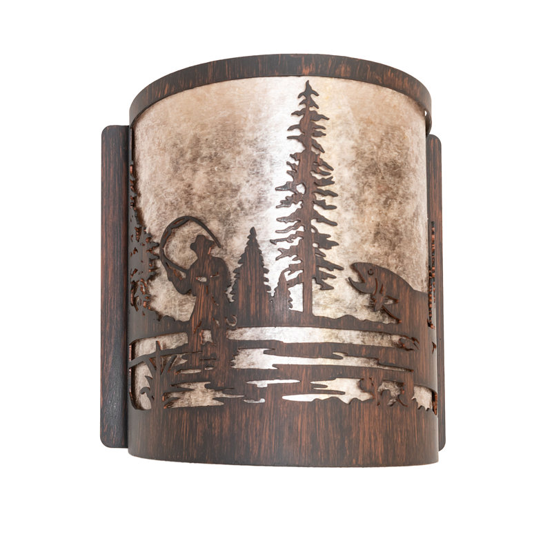 1 - Light Flush Mounted Sconce