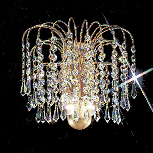 Greeson Armed Sconce, Crystalique Plus