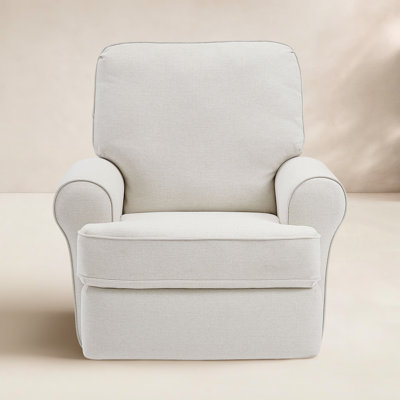 Aubry Upholstered Swivel Reclining Glider