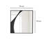Bisou Square Wall Mirror