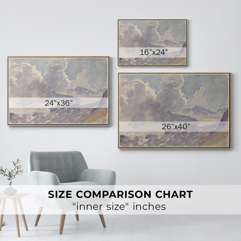 Paysage rétro -DCCLxxxx, H 25 po x l 37 po, Toile naturelle avec cadre flottant