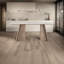 Antibacterial stone slab, with solid wood legs-1122063874