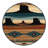 Washable Mesa and Butte Southwestern Area Rug-343678958