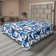 Ambesonne, drap plat floral pivoines, art botanique printanier
