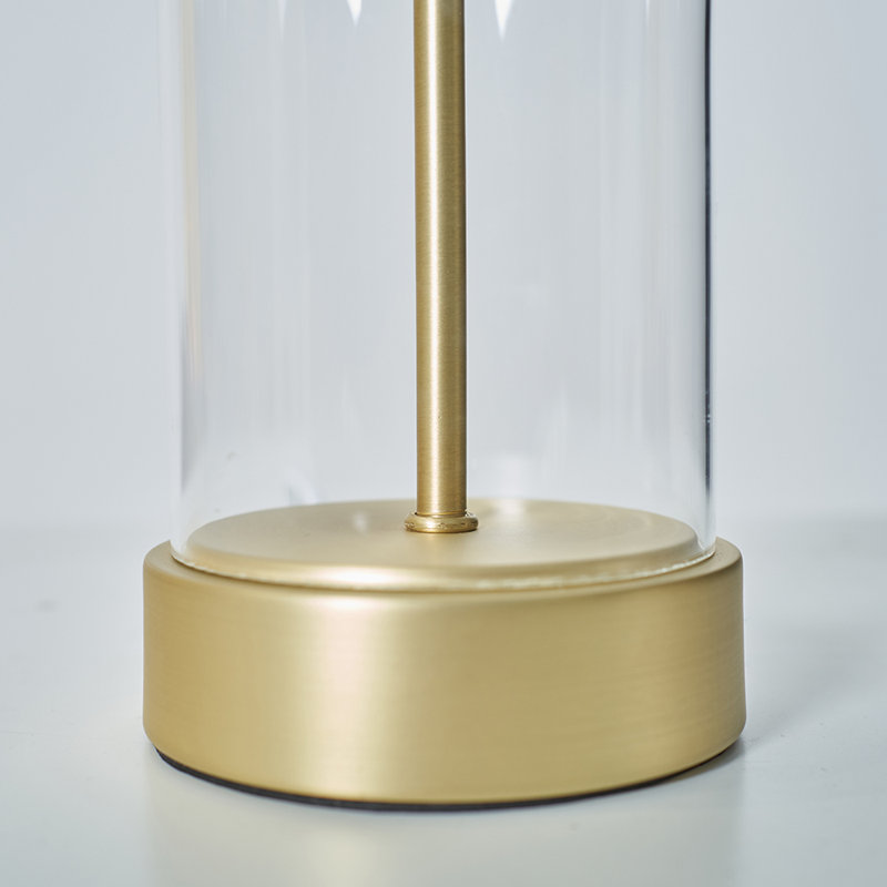 Pisinemo Glass Lamp Base Lamp, Gold