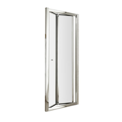 Pacific 1850mm H Folding / Bi-Fold Framed Shower Door with Clear Glass