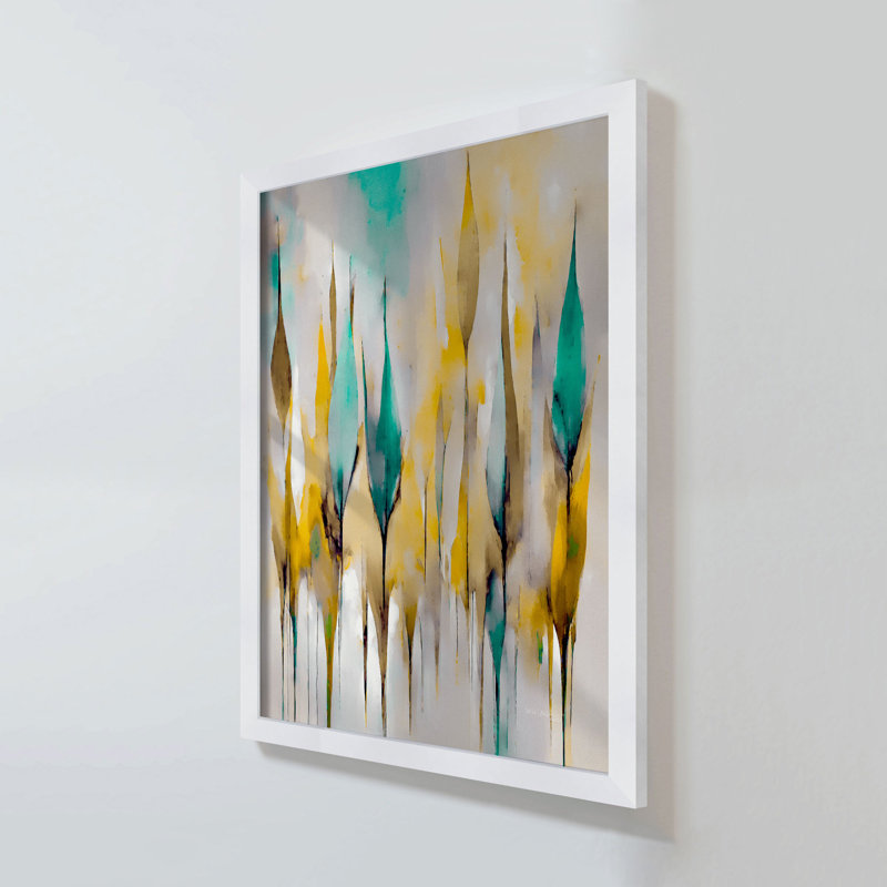 «Psalm 27: 1 A Call For Courage» par Mark Lawrence, reproduction, H 27,5 po x l 21,5 po x P 0,75 po, Acrylique encadré