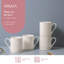 Mikasa Egret China Mugs, 380ml, White