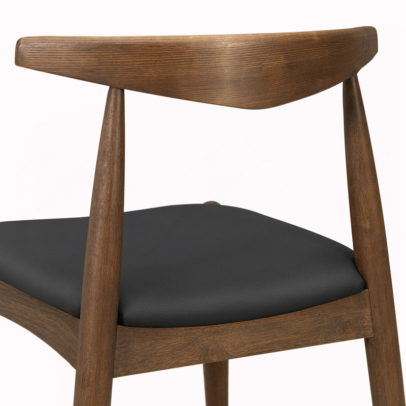 Ensemble de salle à manger 5 pièces, Noyer, Black/Walnut