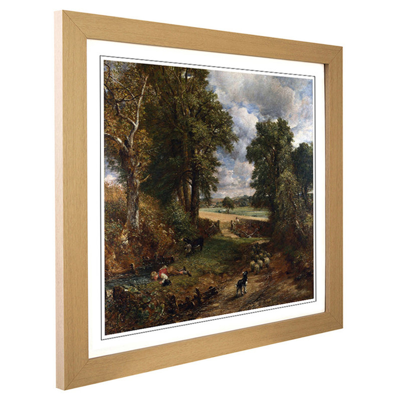 John Constable - Single Picture Frame Painting, Oak