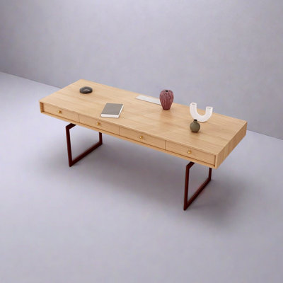 Raw Wood Style Fashion Desk